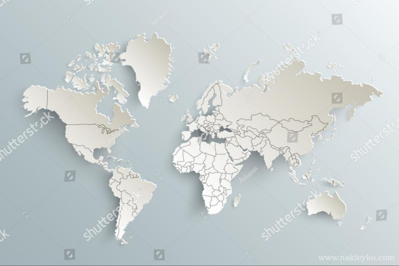 vector 3d карта